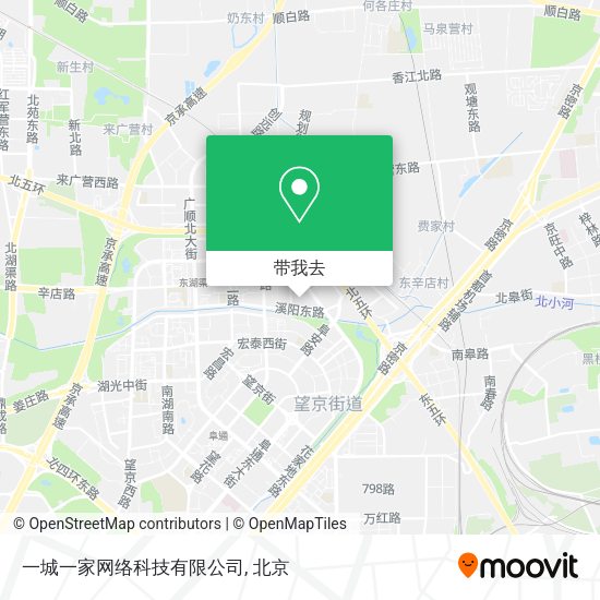 一城一家网络科技有限公司地图