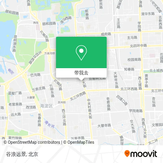 谷浪远景地图