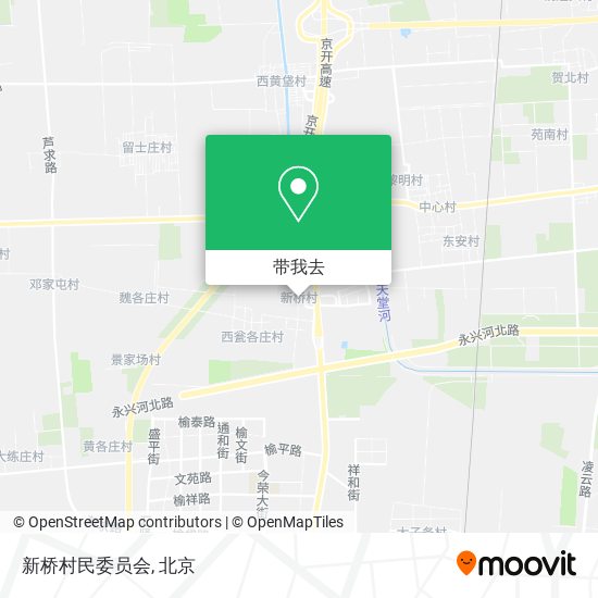 新桥村民委员会地图