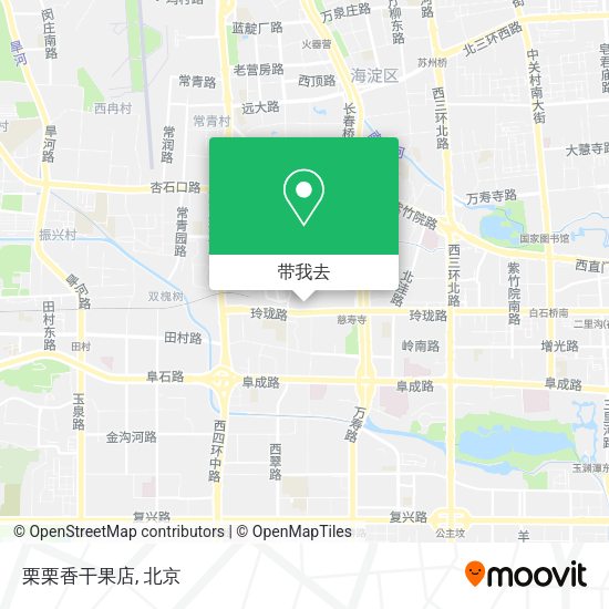 栗栗香干果店地图