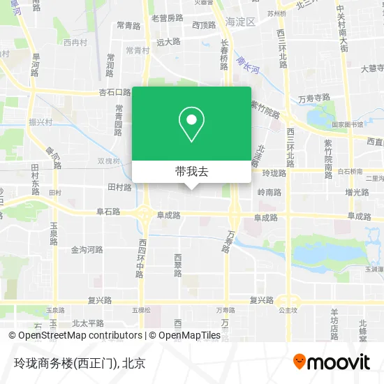 玲珑商务楼(西正门)地图
