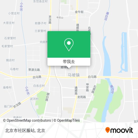 北京市社区服站地图