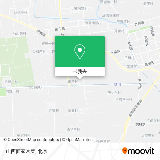 山西面家常菜地图