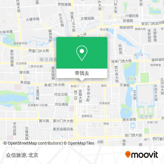 众信旅游地图