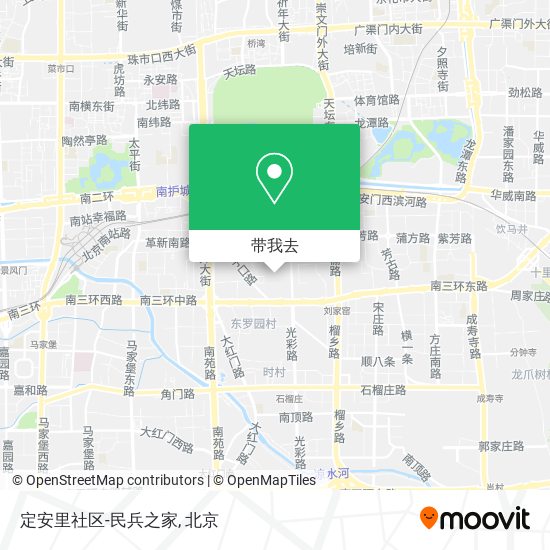 定安里社区-民兵之家地图
