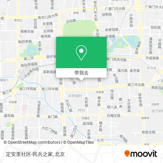 定安里社区-民兵之家地图