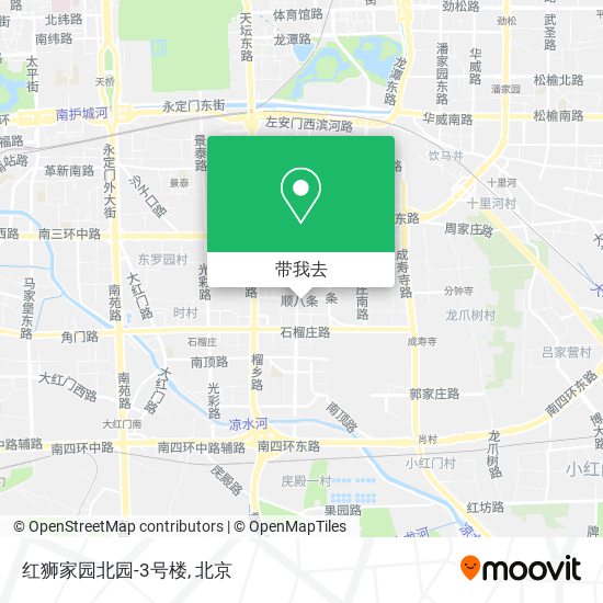 红狮家园北园-3号楼地图