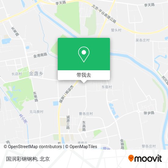 国润彩钢钢构地图