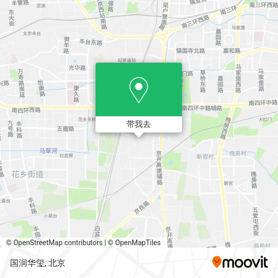 国润华玺地图