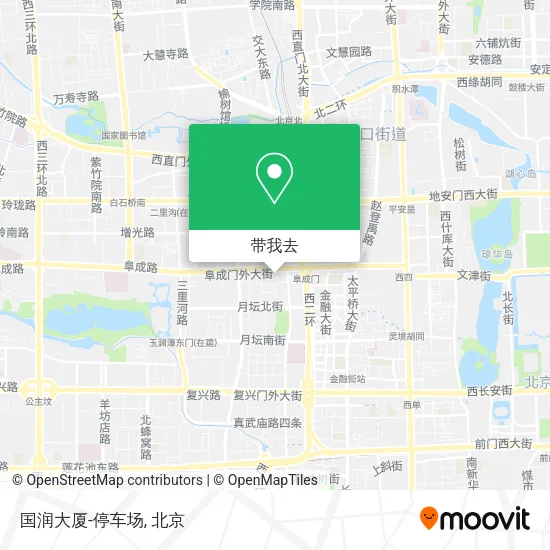 国润大厦-停车场地图