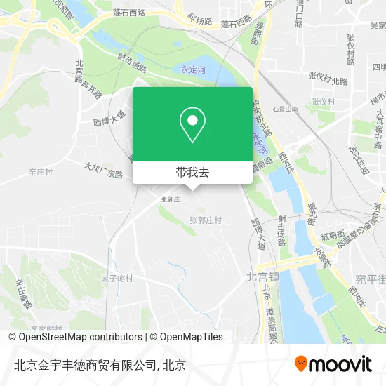 北京金宇丰德商贸有限公司地图
