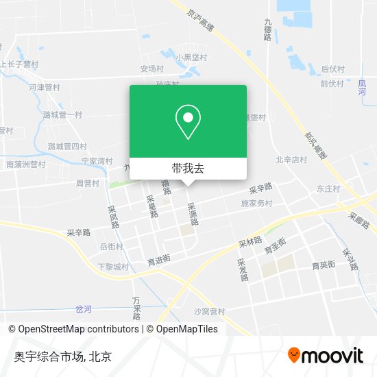 奥宇综合市场地图