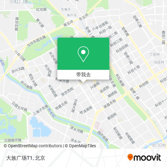 大族广场T1地图