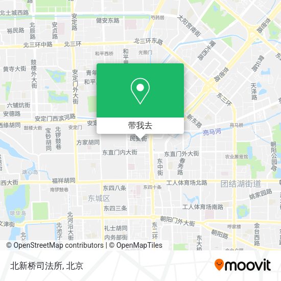 北新桥司法所地图
