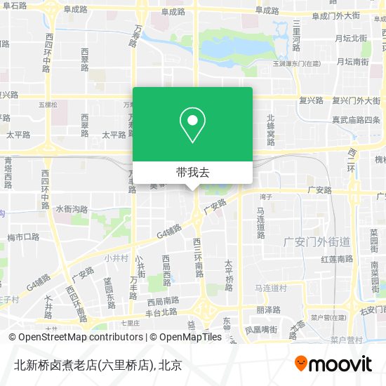 北新桥卤煮老店(六里桥店)地图