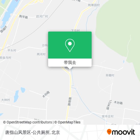 唐指山风景区-公共厕所地图