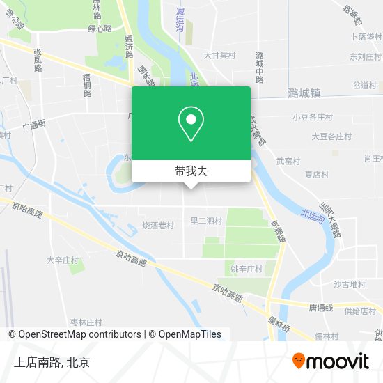 上店南路地图