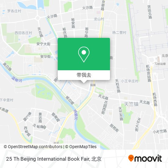 25 Th Beijing International Book Fair地图