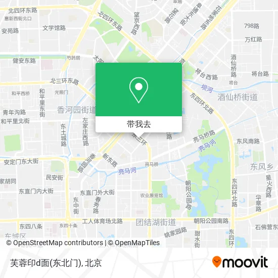 芙蓉印d面(东北门)地图
