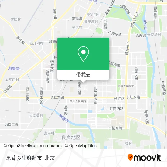果蔬多生鲜超市地图