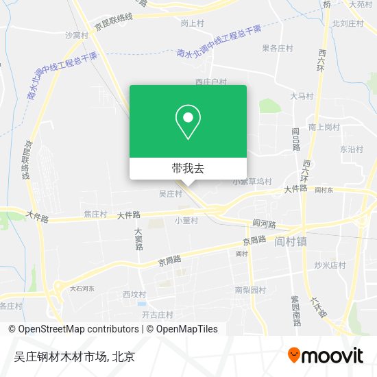 吴庄钢材木材市场地图