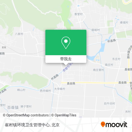 崔村镇环境卫生管理中心地图