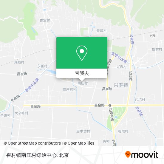 崔村镇南庄村综治中心地图