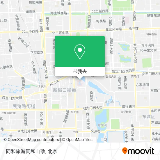 同和旅游同和山致地图