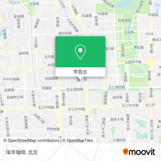 瑞辛咖啡地图