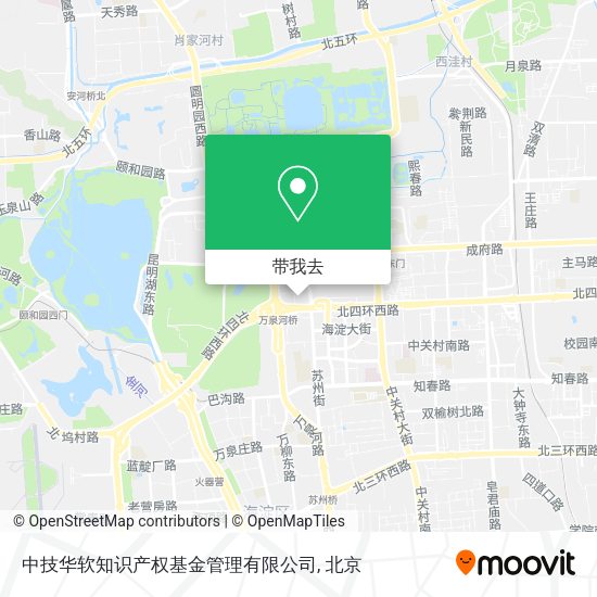 中技华软知识产权基金管理有限公司地图