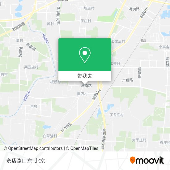 窦店路口东地图