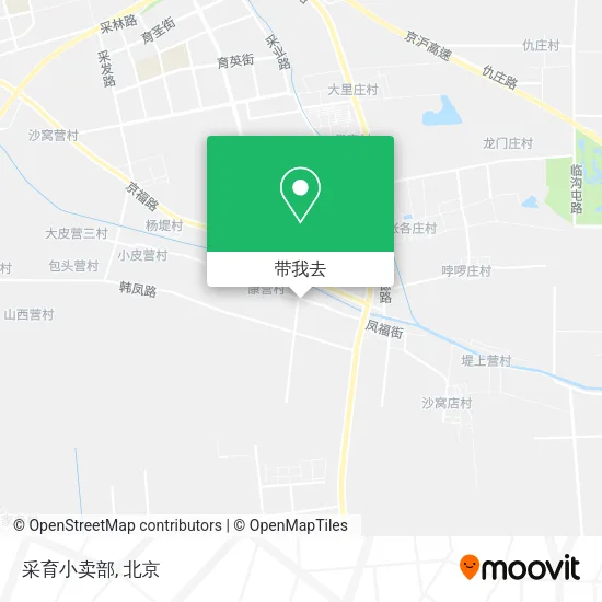 采育小卖部地图