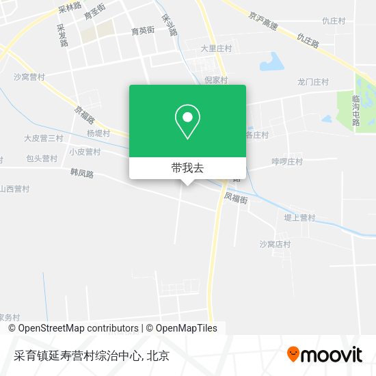 采育镇延寿营村综治中心地图