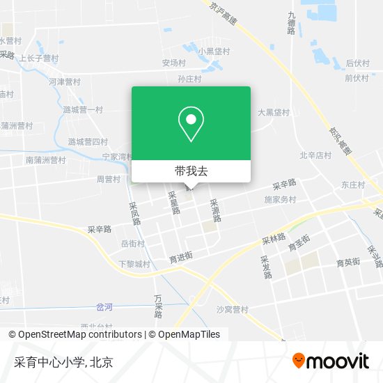 采育中心小学地图