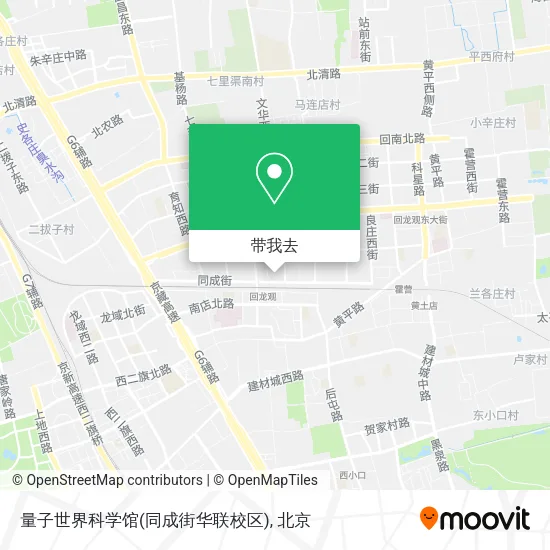 量子世界科学馆(同成街华联校区)地图