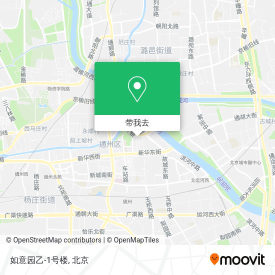 如意园乙-1号楼地图