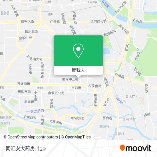 同汇安大药房地图