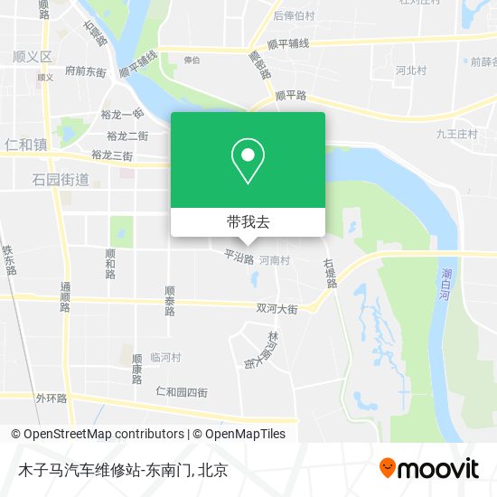 木子马汽车维修站-东南门地图
