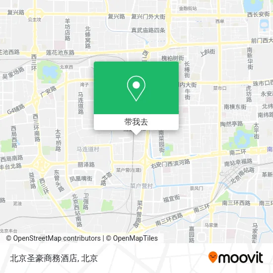北京圣豪商務酒店地图