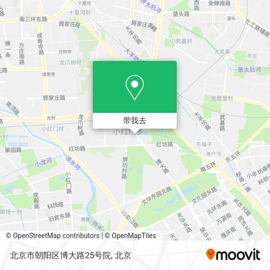 北京市朝阳区博大路25号院地图