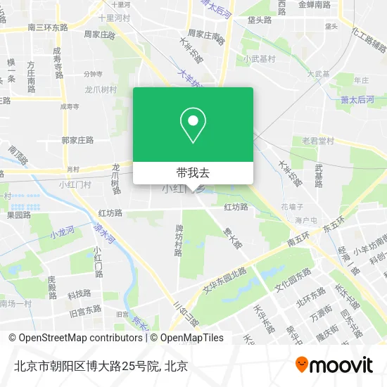 北京市朝阳区博大路25号院地图