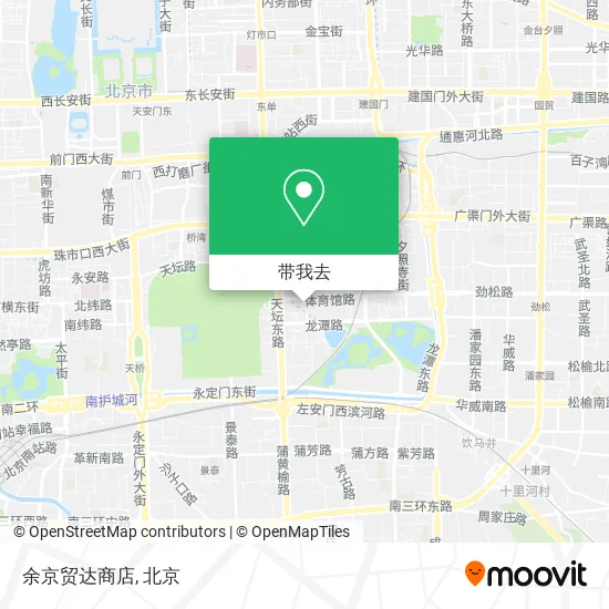 余京贸达商店地图