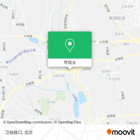 卫校路口地图