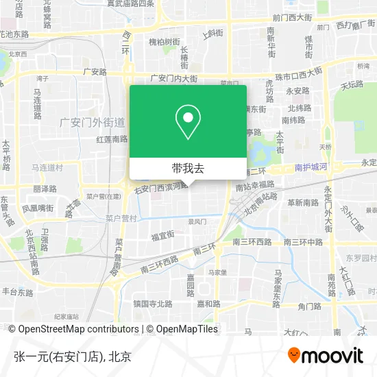 张一元(右安门店)地图