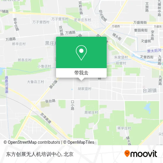 东方创展无人机培训中心地图