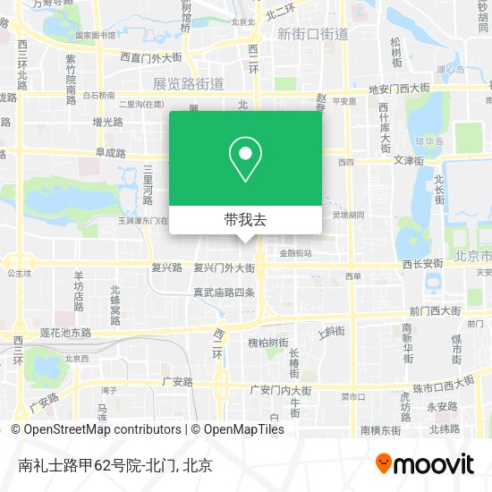 南礼士路甲62号院-北门地图