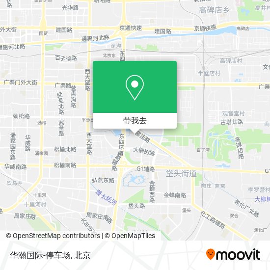 华瀚国际-停车场地图