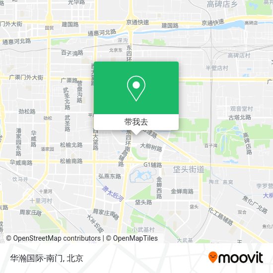 华瀚国际-南门地图