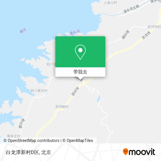 白龙潭新村D区地图