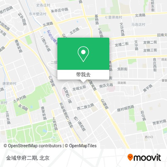 金域华府二期地图